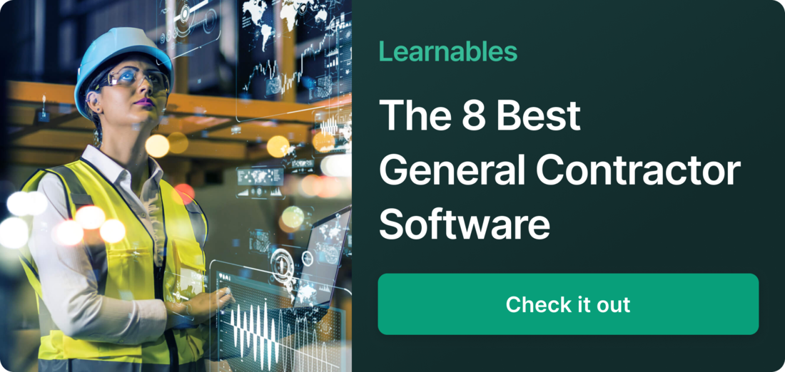 Best General Contractor Software Guide
