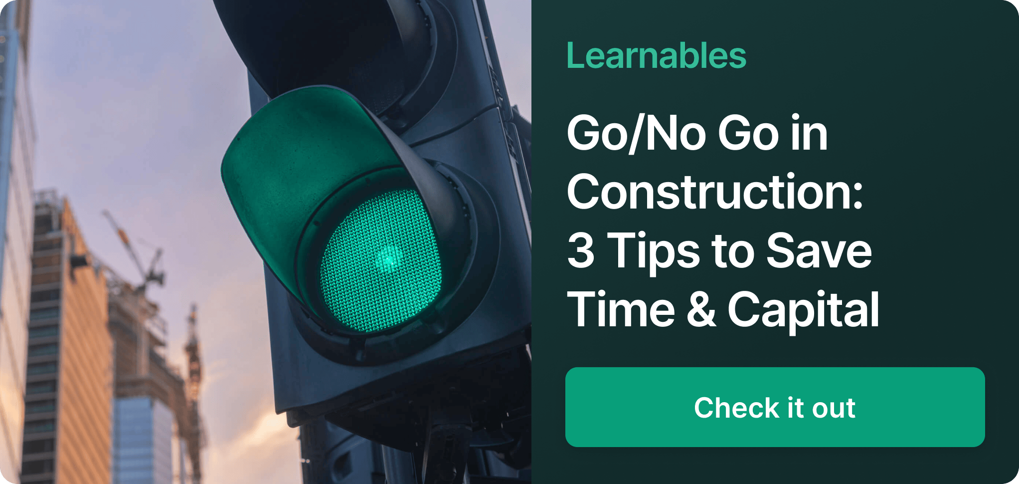 Buildr CTA: Go/no-go decision framework
