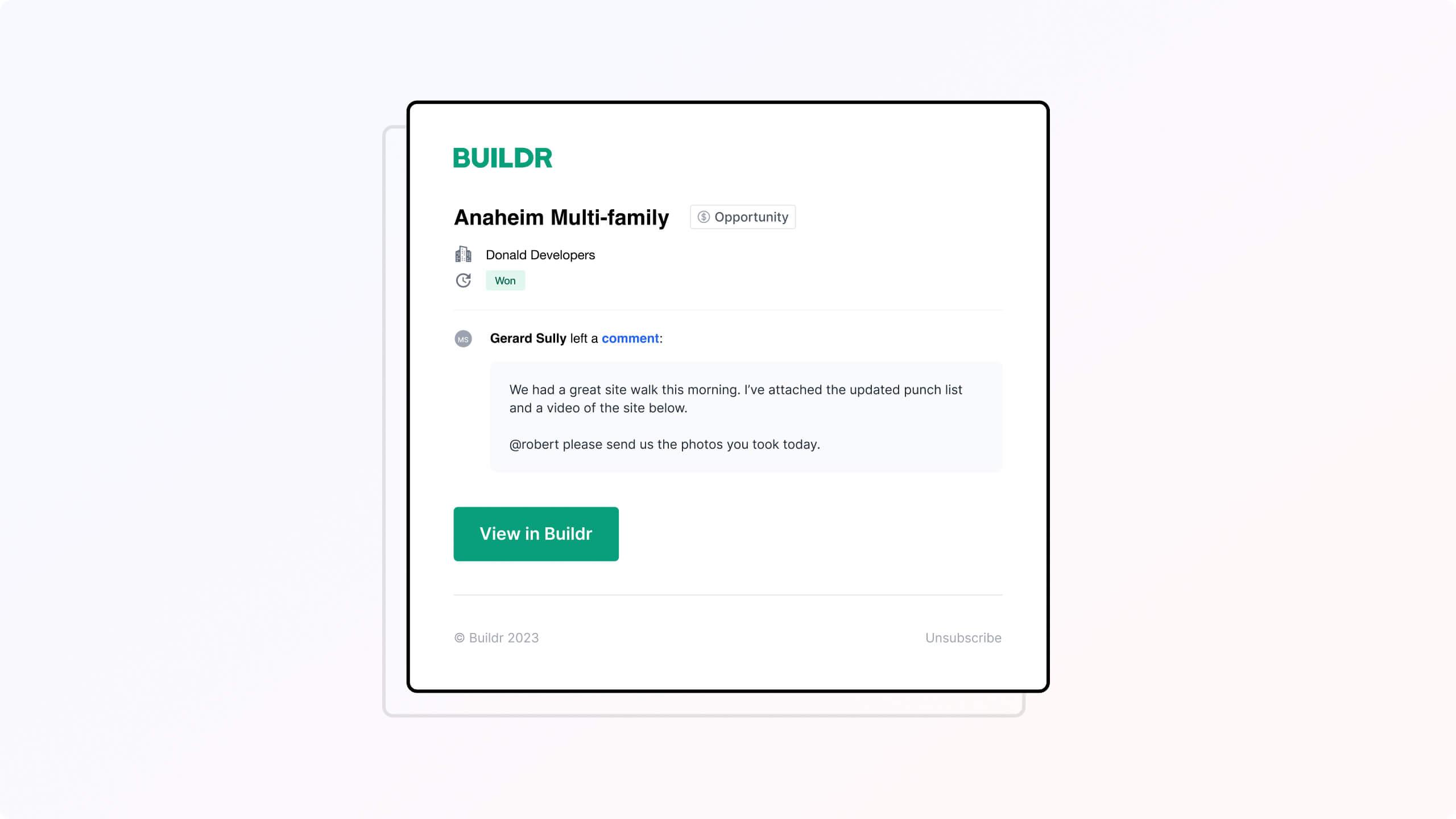 Notifications in Buildr