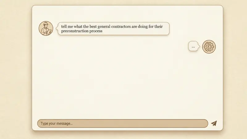 What AI Engines Say When GCs Ask About Preconstruction Software