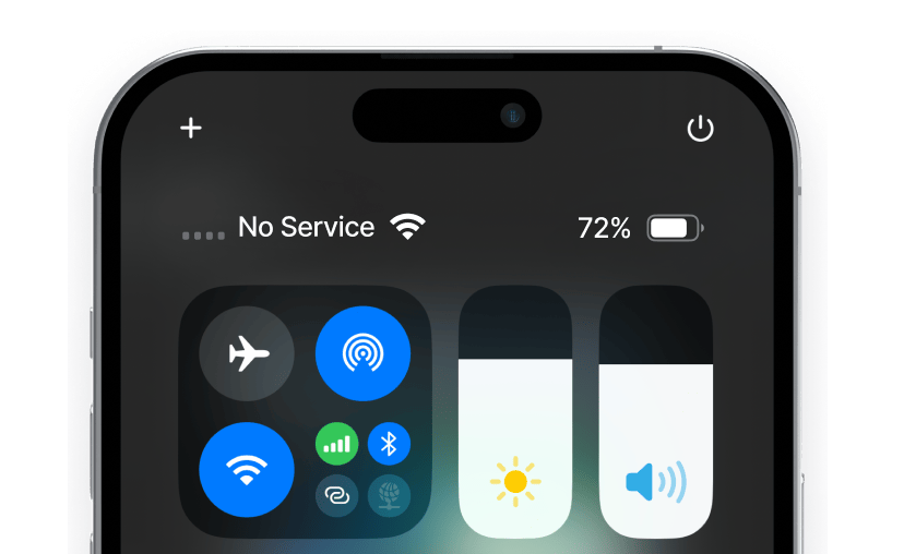 No signal, no problem